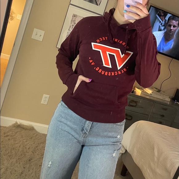 Virginia tech women's hoodie - Picture 3 of 3